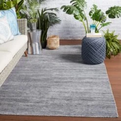 Henshaw Solid Gray/ Blue Area Rug (9'X12') -France and Son Store RBC11 4 a22985cb ae09 4260 890d e26e146d3d70