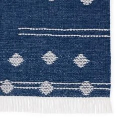 Whittakern Geometric Blue/ White Area Rug (8'10"X11'9") -France and Son Store RVR02 3 1f72d5c7 f19e 4a07 9dd5 c63b59a0ecc7