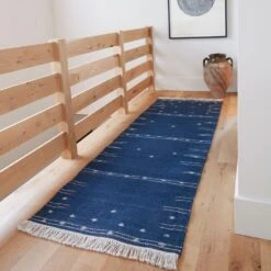 Whittakern Geometric Blue/ White Area Rug (8'10"X11'9") -France and Son Store RVR02 RUG150167 RNR 1 710ce758 bf2b 47ac 947a 3c5d84fbcad6