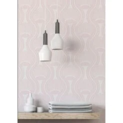 Riviere Wallpaper -France and Son Store Riviera BLush
