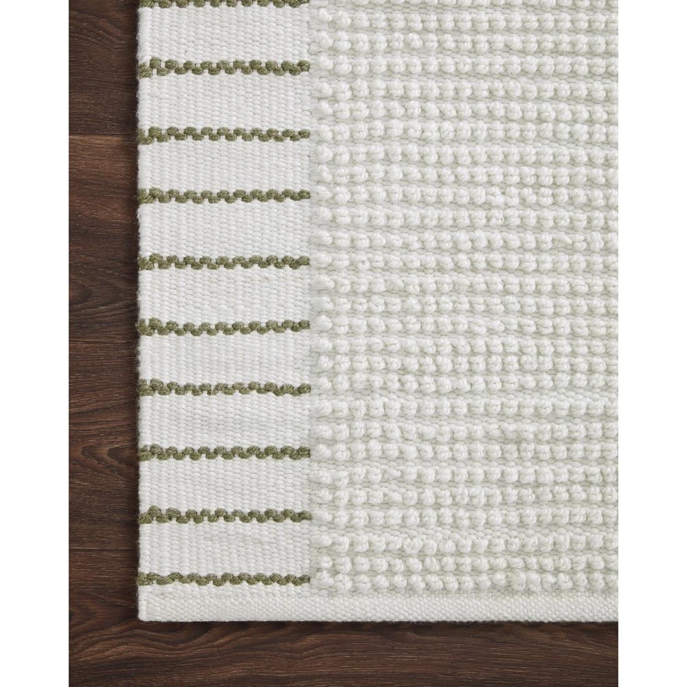 Magnolia Home By Joanna Gaines X Loloi Sadie White 2'-6" X 7'-6" Runner Rug 5 Magnolia Home By Joanna Gaines X Loloi Sadie White 2'-6" X 7'-6" Runner Rug - Image 3