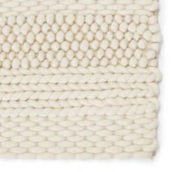 Hygge Handmade Solid Ivory Area Rug (5'X8') -France and Son Store SCD28 3 4ff60c77 45af 40e8 b18a 4eac2a0df0de