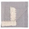 Marquee Blue/ Cream Chevron Throw -France and Son Store SEA01