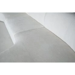 Moritz 3-Piece Chaise Facing Left Sectional Alabaster Fabric -France and Son Store SEL MORI ALAB 3PCS 3