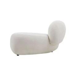 Moritz 3-Piece Chaise Facing Left Sectional Alabaster Fabric -France and Son Store SEL MORI ALAB 3PCS 4
