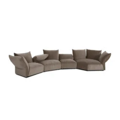 Tavora 4-Piece Sectional - Warm Taupe
