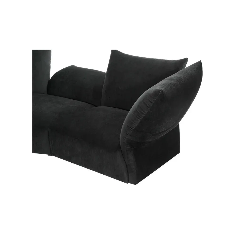 Tavora 4pc Sectional - Carbon Black 5 Tavora 4pc Sectional - Carbon Black - Image 3