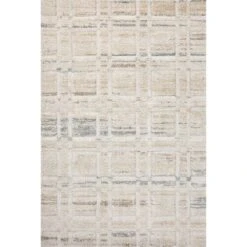 Loloi Silas Bone / Multi 6'-7" X 9'-2" Area Rug
