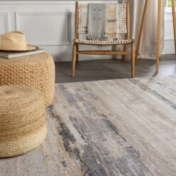 Danube Abstract Beige/ Gray Area Rug (9'3"X12') -France and Son Store SUD05 9 cb1dced2 13a4 4b6d aabd 95c35c5dd2c6