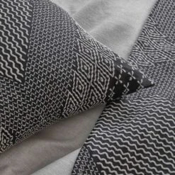 Sashiko Hishi-Moyo Duvet -France and Son Store SashikoHishiMoyo Detail 1 500x500 crop center c87e30cf 040a 450c 8c61 c10598abdea8