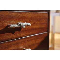 La Costa Live Edge Writing Desk - Light Golden Brown -France and Son Store Sligh Details 13