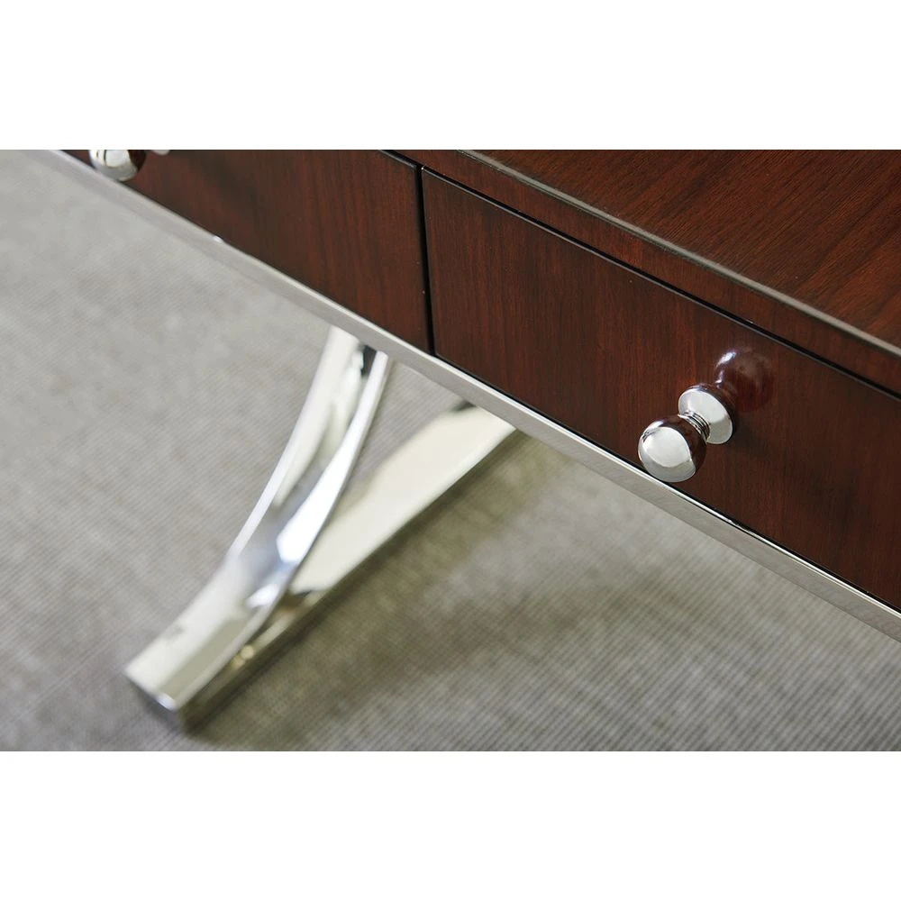 Andrea Writing Desk - Dark Brown 8 Andrea Writing Desk - Dark Brown - Image 6