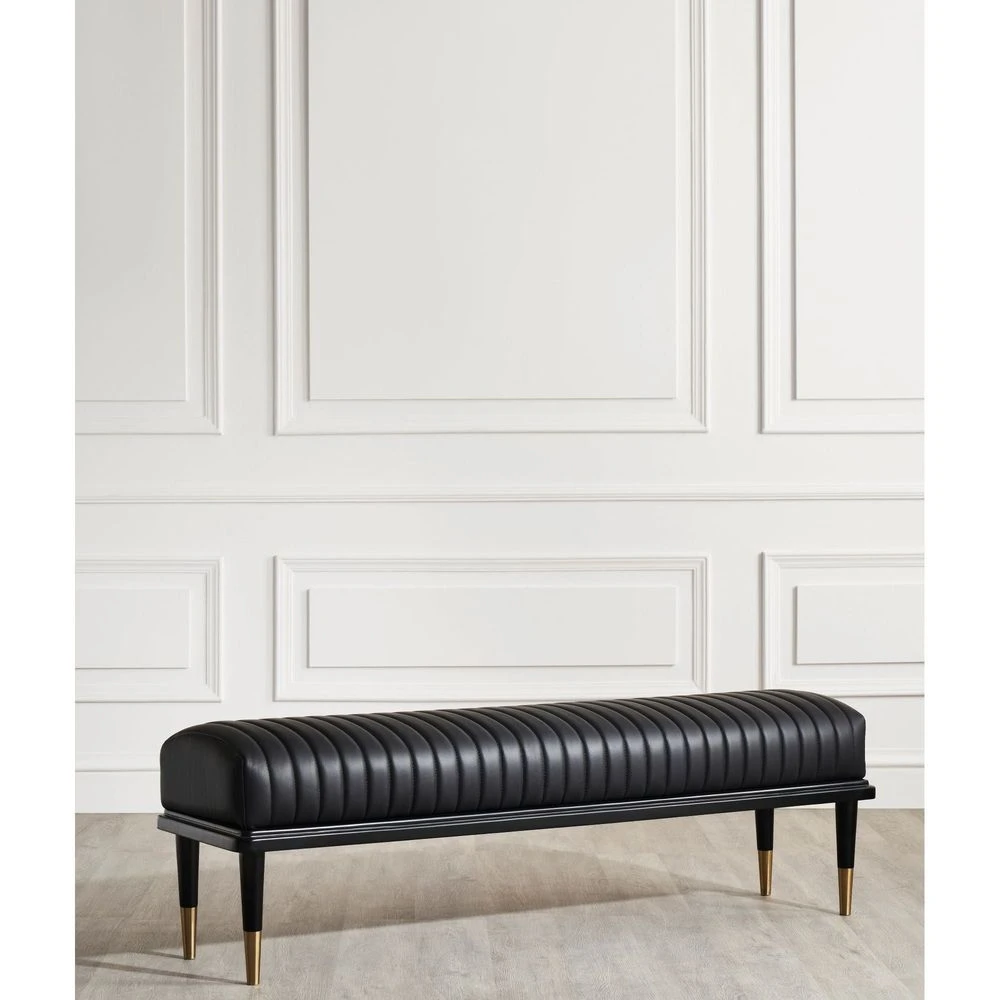 Stanford End-Of-Day Bench - Black 4 Stanford End-Of-Day Bench - Black - Image 2