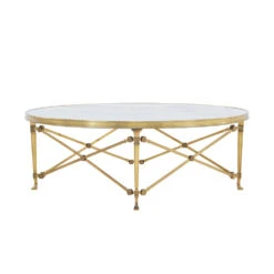 Spencer London Brass Cocktail Table 7 Spencer London Brass Cocktail Table -France and Son Store TA51268 more 2
