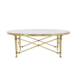 Spencer London Brass Cocktail Table