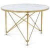 Spencer London Round Brass Center Table Ii -France and Son Store TA55011 main 1