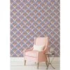 Wallflower Wallpaper -France and Son Store TB.Wallflower.Lilac Mockup2 34eb244d 3d87 4315 8481 b120709f95e0