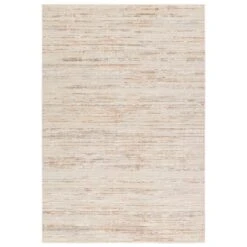 Victoria Striped Beige/Cream Area Rug (9'2"X11'9")