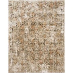 Loloi Theia Taupe / Gold 2'-10" X 10' Runner Rug