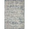 Loloi Theory Ivory / Blue 2'-7" X 13' Runner Rug -France and Son Store THRYTHY 02IVBB