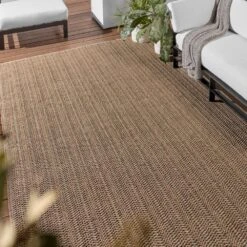 Daphne Handmade Striped Tan/Gray Area Rug (10'X14') -France and Son Store TLN01 4 5a42f344 7d0a 408b bfcd 8dc4f579ad7d