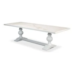 Rectangular Dining Table WithMarble Top -France and Son Store U188 AS08 4