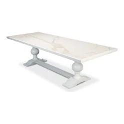 Rectangular Dining Table WithMarble Top -France and Son Store U188 AS08 5