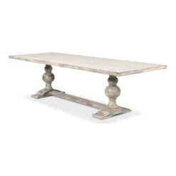 Rectangular Dining Table WithMarble Top -France and Son Store U188 AS 4