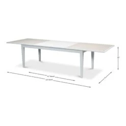 Butterfly Dining Table White -France and Son Store U223 AS08 X