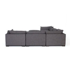 Coral 6-Piece Sectional With Ottoman - Bennett Charcoal 9 Coral 6-Piece Sectional With Ottoman - Bennett Charcoal -France and Son Store UATR S08 008 BCK 2 7b2619f7 1af4 4422 8a92 605a808247dc