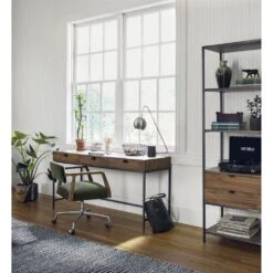 Troy Modular Writing Desk - Auburn Poplar -France and Son Store UFUL 033 ROM 2