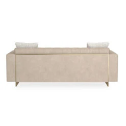 Symphony Well Balanced Sofa- Gold -France and Son Store UPH 424 212 A Back2