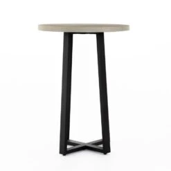 Linus Outdoor Bar Table - Light Grey