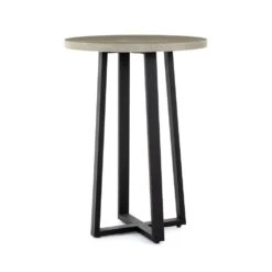 Linus Outdoor Bar Table - Light Grey -France and Son Store VCNS 125 PRM 2