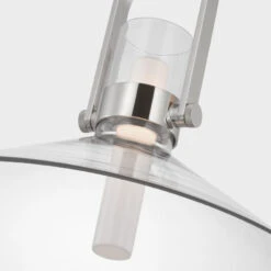 Sawyer 24" Empire Pendant - Polished Nickel With Clear Glass -France and Son Store VCS IKF IKF5452PNCG D9