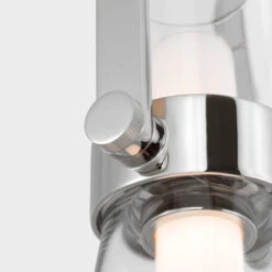 Liam 5.5" Conical Pendant - Polished Nickel With Clear Glass 6 Liam 5.5" Conical Pendant - Polished Nickel With Clear Glass -France and Son Store VCS IKF IKF5453PNCG D1