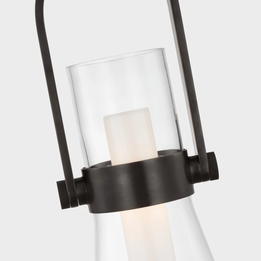 Elwood 9" Conical Pendant - Bronze 4 Elwood 9" Conical Pendant - Bronze - Image 2