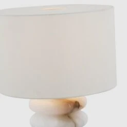 Isla Medium Table Lamp - Alabaster -France and Son Store VCS KW KW3932ALBL D3