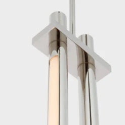 Nolan 4" Double Pendant - Polished Nickel -France and Son Store VCS KW KW5734PN D3