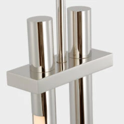 Nolan 4" Double Pendant - Polished Nickel -France and Son Store VCS KW KW5734PN D4