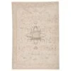 Bodhi Medallion Cream/ Light Gray Runner Rug (2'6"X12')
