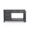 Maxwell Kitchen Island - Black Acacia -France and Son Store VPTN 040C FRT 1
