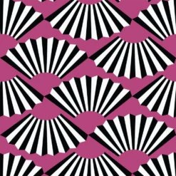 Fanning Out Wallpaper -France and Son Store WCJT1 BE