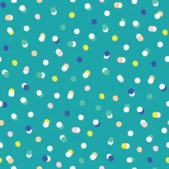 Sprinkles Wallpaper -France and Son Store WCPK102 TL Sprinkles Teal