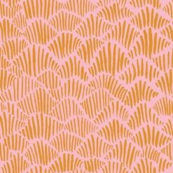 Seashells Wallpaper -France and Son Store WCPK104 PK Seashells Pink