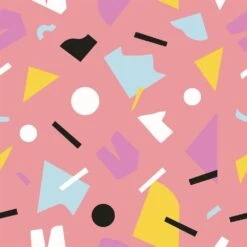 Shapes Wallpaper 21 Shapes Wallpaper -France and Son Store WCPK106 MV Shapes Mauve