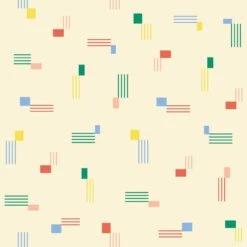 Shapes Wallpaper 25 Shapes Wallpaper -France and Son Store WCPK107 CR Stripes Cream.ai