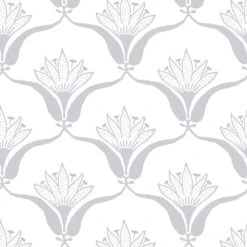 Wallflower Wallpaper 23 Wallflower Wallpaper -France and Son Store Wallflower SilverMist