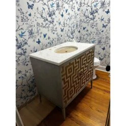 Tapestry Sink Chest 36" -France and Son Store WhatsAppImage2022 06 28at17.28.26