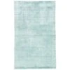 Yamir Handmade Solid Aqua Area Rug (12'X15')